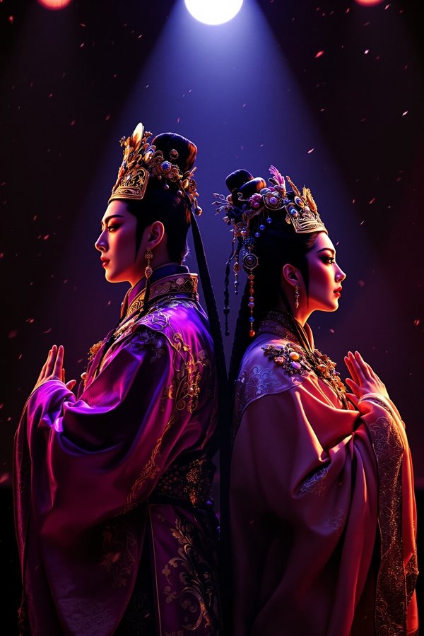 经典电影《霸王别姬》海报